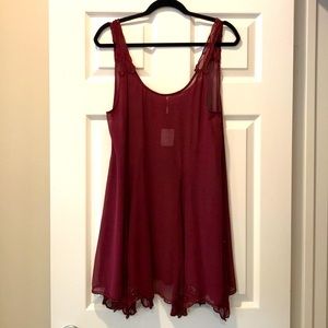 Free People Beads For Days Slip Dress